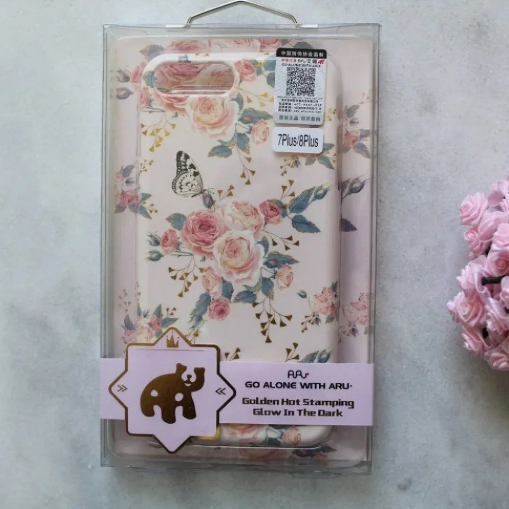 NEW iPhone 7 Plus / iPhone 8 Plus Pink Floral case